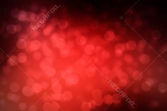 Abstrack red background with bokeh glitter lights and warm and v