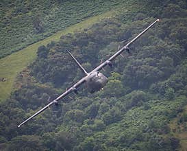 RAF C130 Hercules aircraft