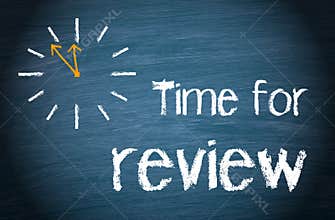 Time for Review Words and Clock