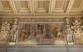 Vatican museum art detail