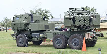 HIMARS system on display