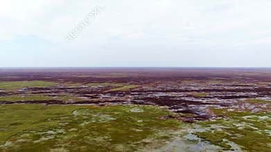 Charred aftermath Florida Everglades wildfires 2025