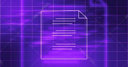 Daily routine to-do checklist animated with blank lines indicating taks, 4K.
