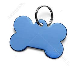 Blue Dog Tag