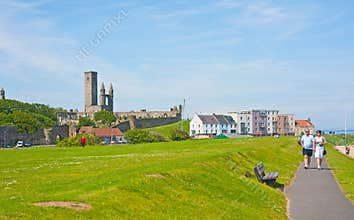 Seaside walk at St Andrews