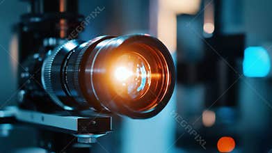 Exploring advanced camera technology in a modern photography studio during a creative session for aspiring photographers