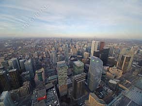 Toronto Skyline From CN Tower