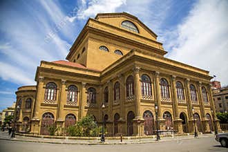 Teatro Massimo in Palermo, Sicily