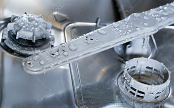 Dishwasher inside