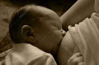 Mother and baby