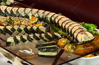 Catering food tray