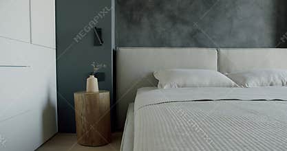 Modern Bedroom Interior: Cozy and Comfortable Design for Relaxation