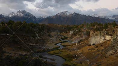 Brees Lookout River Sierra Nevada Mountains California Stationary