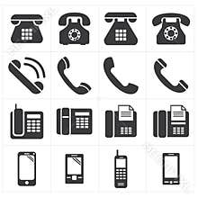 Icon telephone classic to smartphone