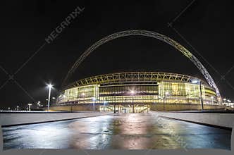 Wembley Stadium in London