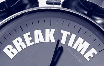 Break Time Concept