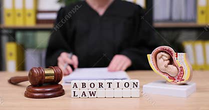 Important decisions in court regarding the topic of abortion law take center stage