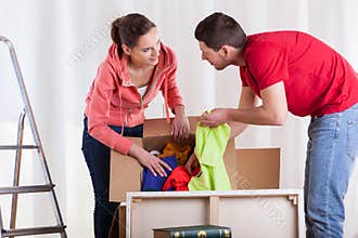 Marriage preparing to removal