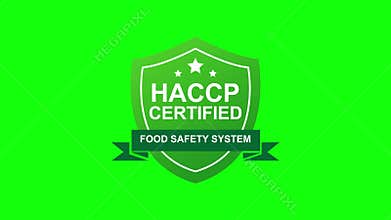Green HACCP Certified Food Safety System Shield
