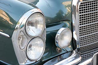 Headlight old car
