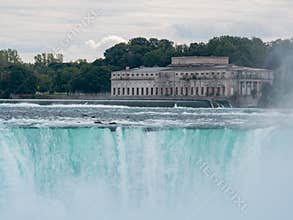 Former Toronto Power Generating Station and the beautiful Horeshoe Fall