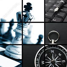 Business collage