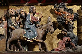 Jesus ` triumphal entry into Jerusalem, Palm Sunday