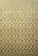 Victorian style vintage pattern on wall. Ornamental background wallpaper