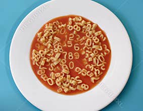 Number spaghetti