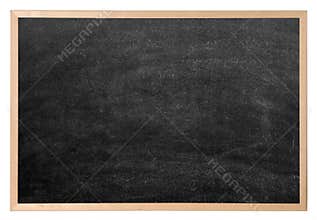 Blank blackboard