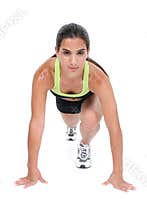 Beautiful Teen Girl In Workout Clothes