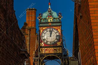 Chester, England, The Eastgate Clock