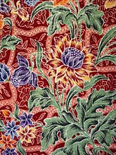 Batik pattern, Solo, Indonesia