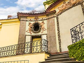 The Vrtba Garden in Prague is one of several fine High Baroque gardens in the Czech capital.