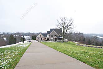 Brick Mansion on 10 Acres of Farmland