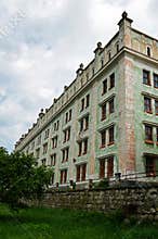 Yagilnitsky castle in the village of Nagiryanka, Chortkiv distri
