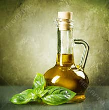 Olive Oil and basil