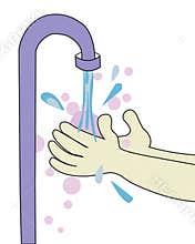 Washing hands