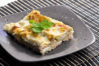 Spinach lasagne