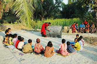 Village school.
