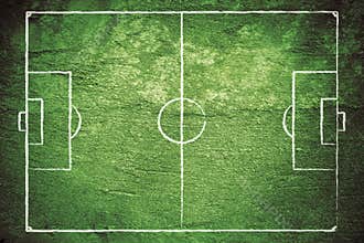 Grunge Soccer Field