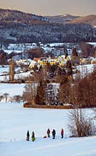 Hersbruck in winter -Germany