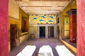 Knossos palace, Heraklion, Crete, Greece