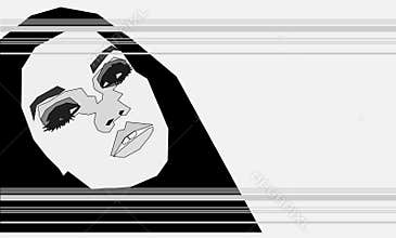 Angular Grey Girl