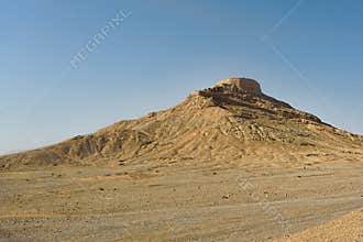 Zoroastrian Tower of Silence in Yazd Iran