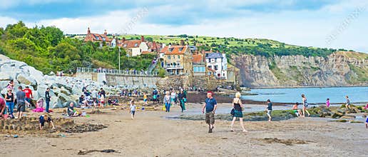 Holidays at seaside in England
