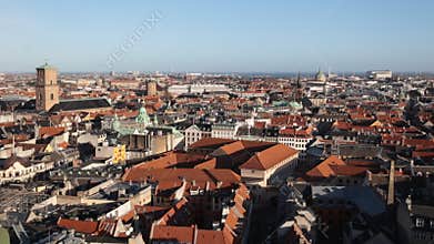 Cityscape of Copenhagen, Denmark