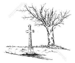 Calvary black and white