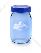 Air Jar Cloud Sky