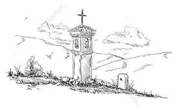 Calvary black and white